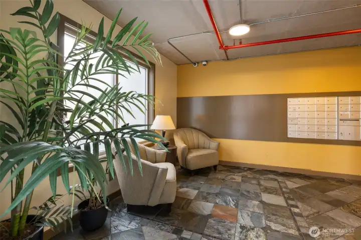 Lobby style entrance to welcome you and your guests.