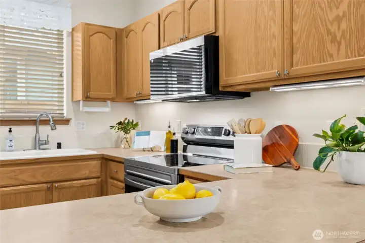 Lots of counter space