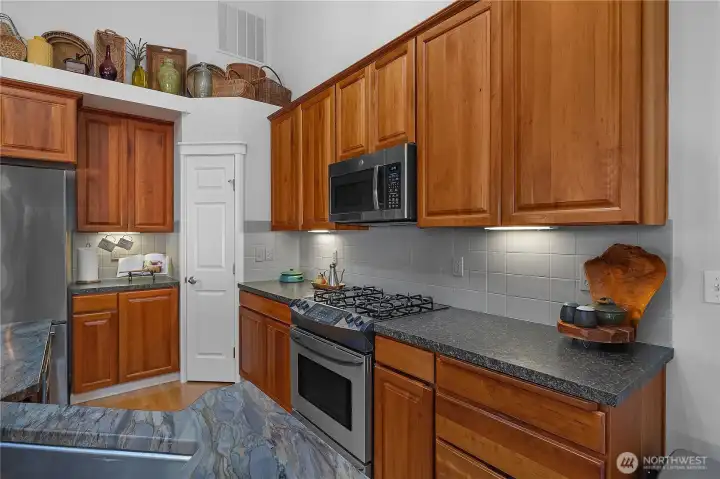 Just enough pantry...