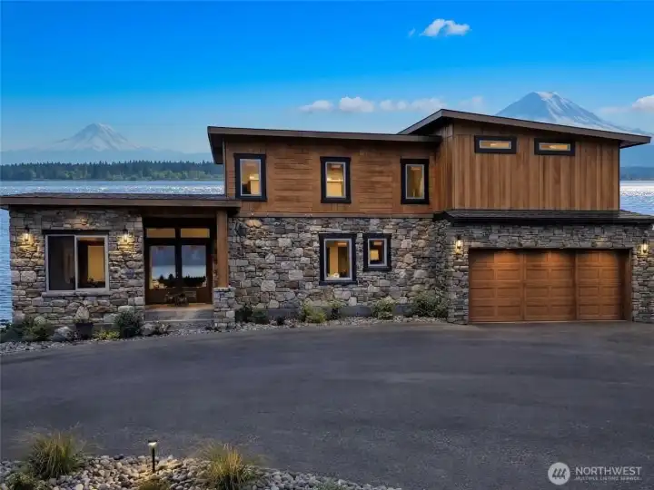 This is not a picture of the actual home; This is a depiction a possibility.