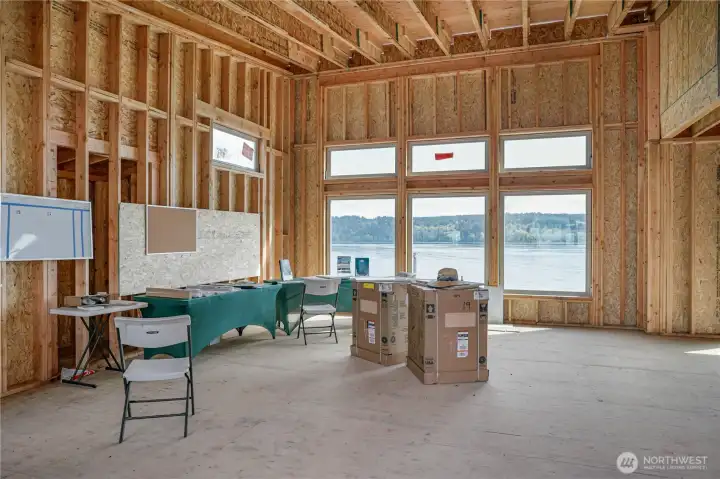 views from the living room.