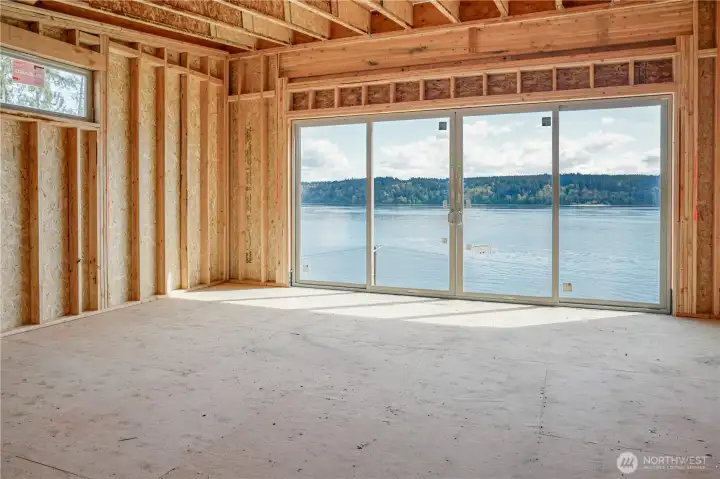 Views of the Primary bedroom.