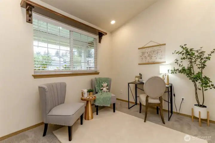 This angle is from the entry.