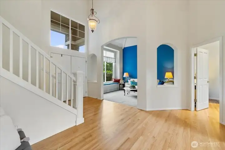 View toward living room
