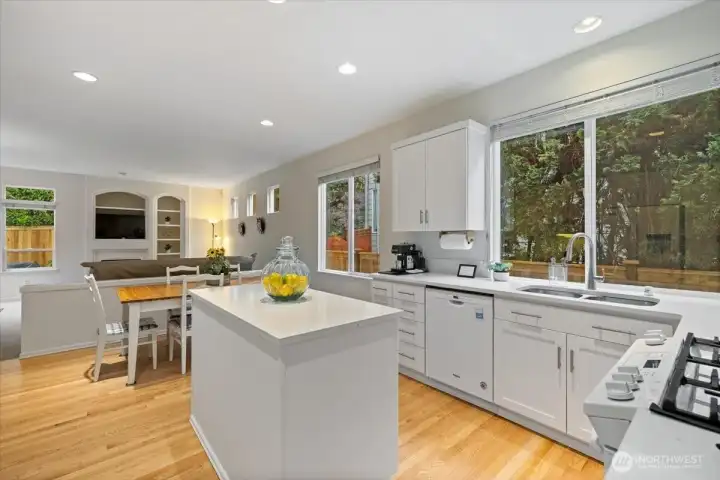 Big windows for lots of light