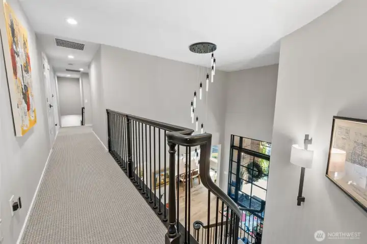 View of Entry From 2nd Level