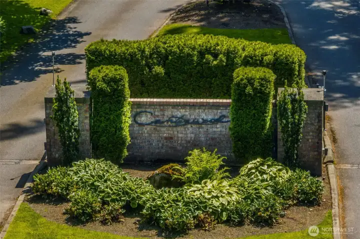 Canterwood Gated Entrance