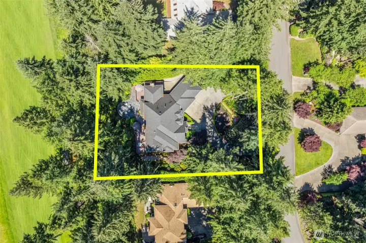 Aerial View of Residence