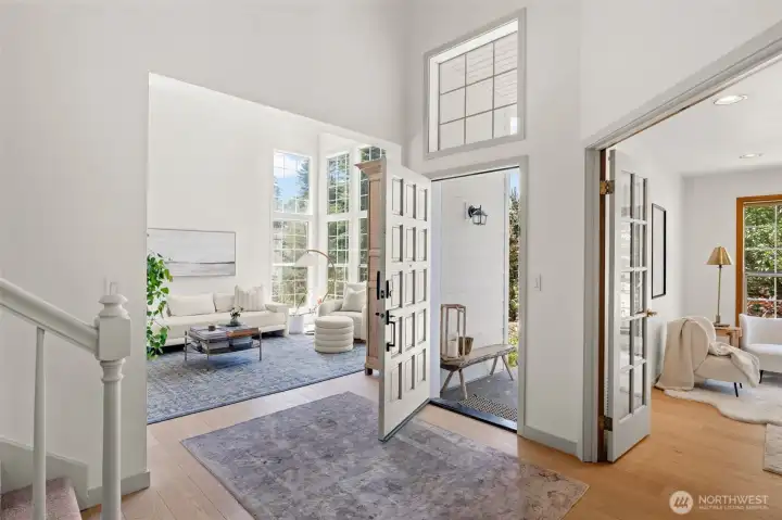 Oversized entry