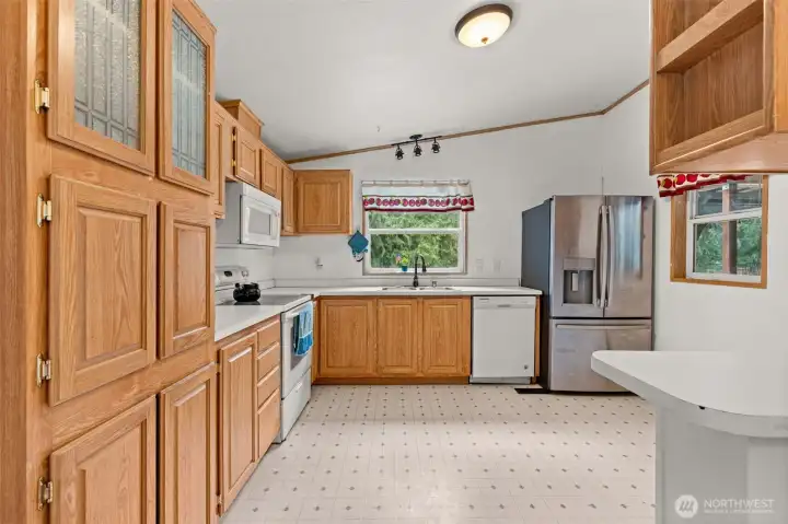 Large kitchen area