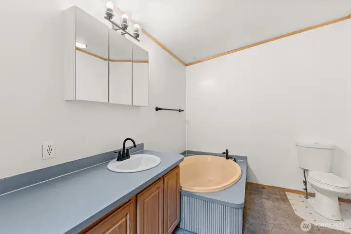 Primary full bathroom