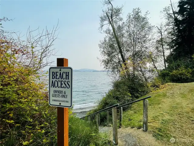 Community beach access
