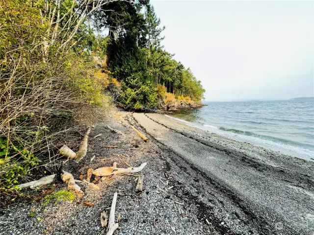 private cove beach to launch your kayaks