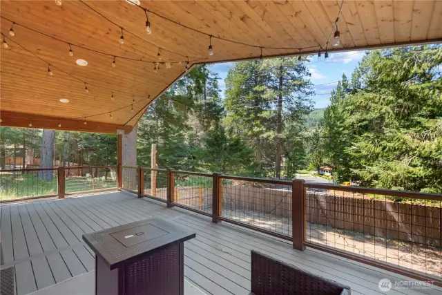 North end of deck
