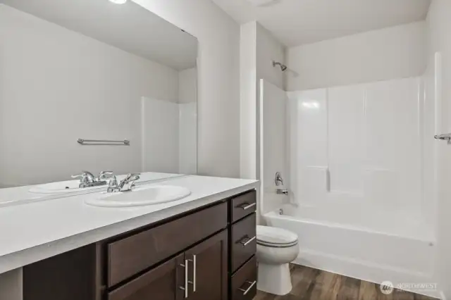 Photos are from the Lina model home in prior community. Finishes, upgrades, and features will vary.
