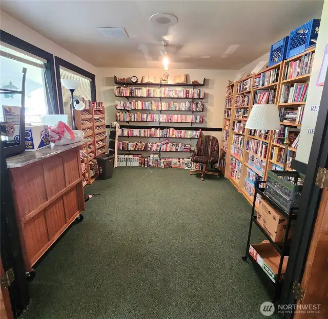 Club house room to borrow books