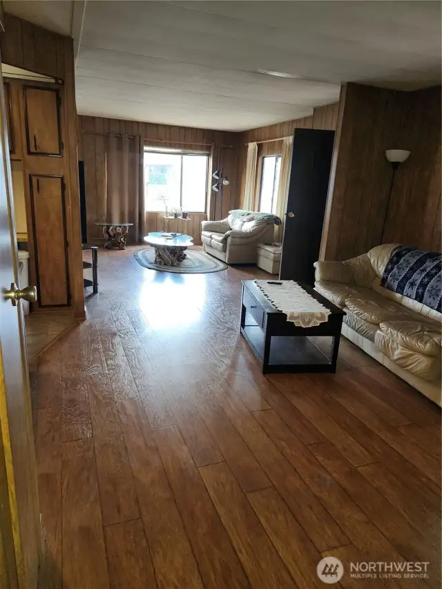 Open living room