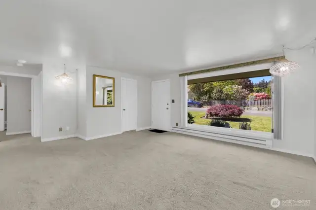 Large picture window