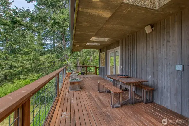 West deck