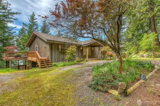 Drive up to peace and privacy