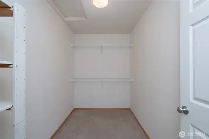Primary Walk-In Closet
