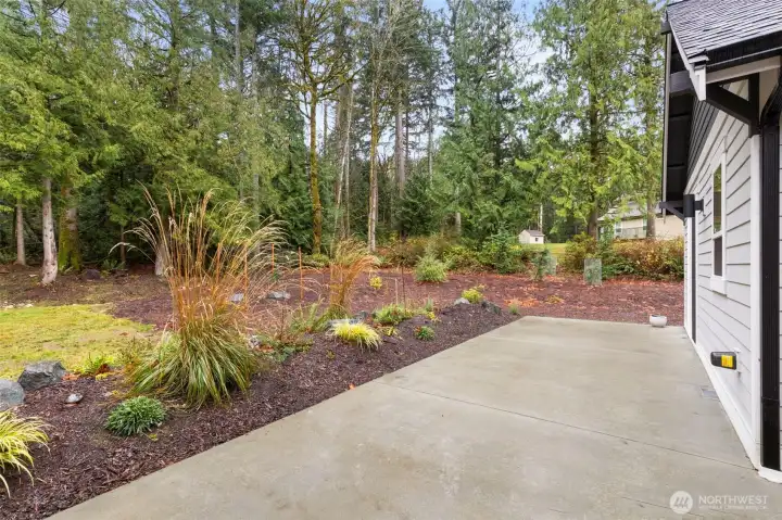 Patio off bedroom #3