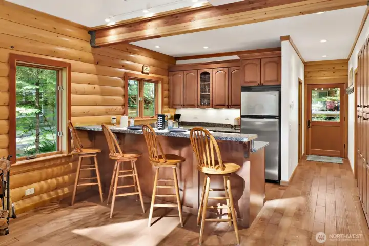 Kitchen with eating space