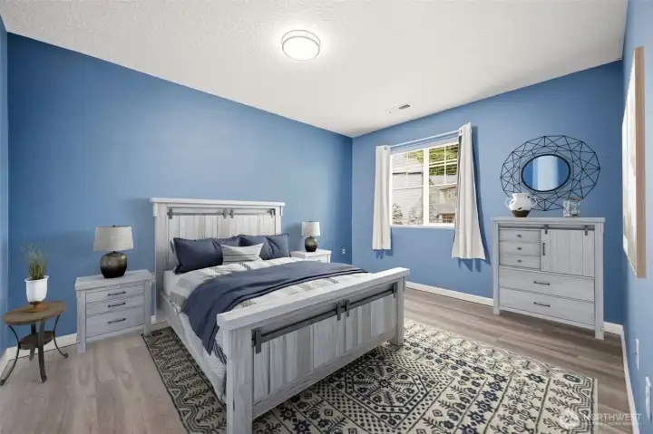 Bedroom #3 - Virtually Staged Bedroom #3 - Virtually Staged