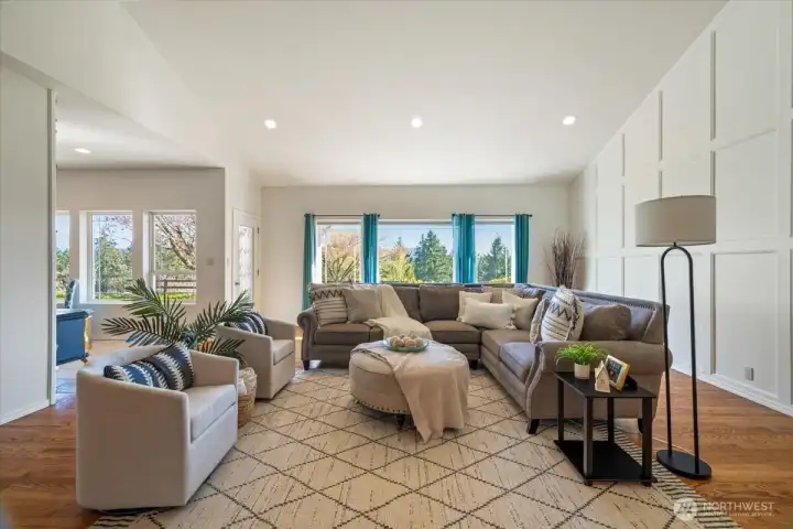 Home offers ample natural light in every main room