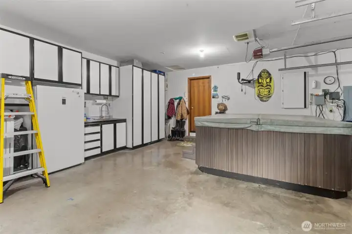 80 gallon hot water heater, freezer & tons of storage