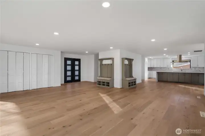 Interior remodel creates a clean, modern feel