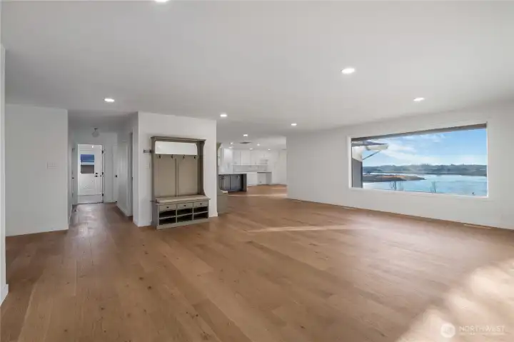 Natural light fills the main living areas