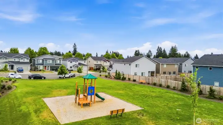 Enjoy the neighborhood park and playground just steps from your door — wide open green space perfect for kids, pets, and weekend gatherings.