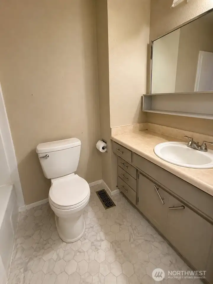 Bathroom two. Bathroom two.