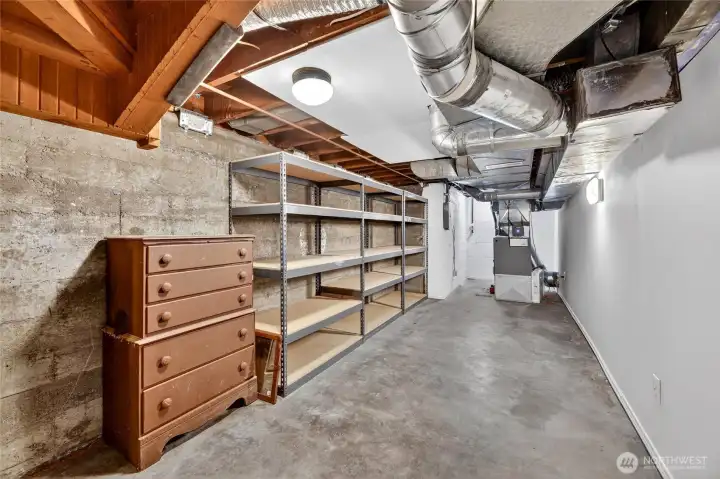 Mechanical room/storage Mechanical room/storage