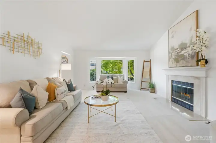 Refreshed finishes create a move-in-ready feel.