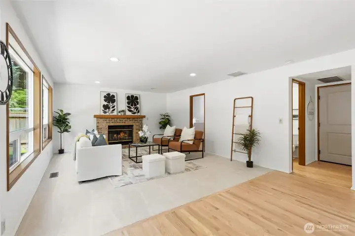 Open layout encourages connection and conversation.