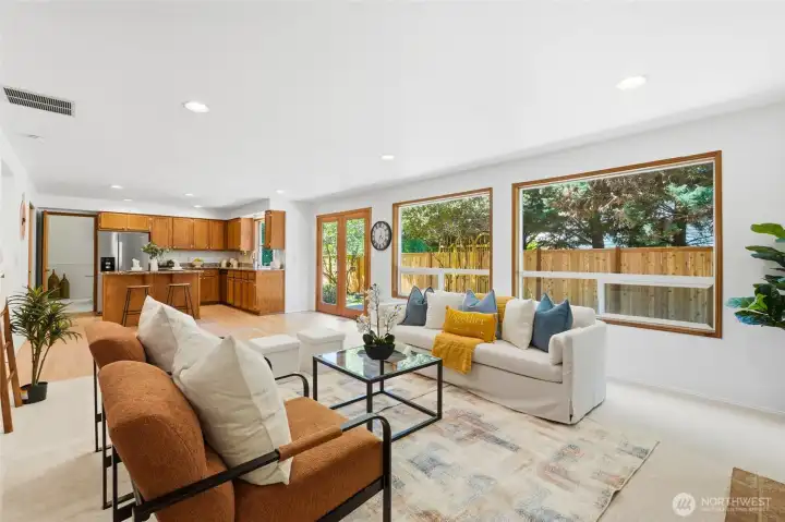 Comfortable space designed for everyday living.