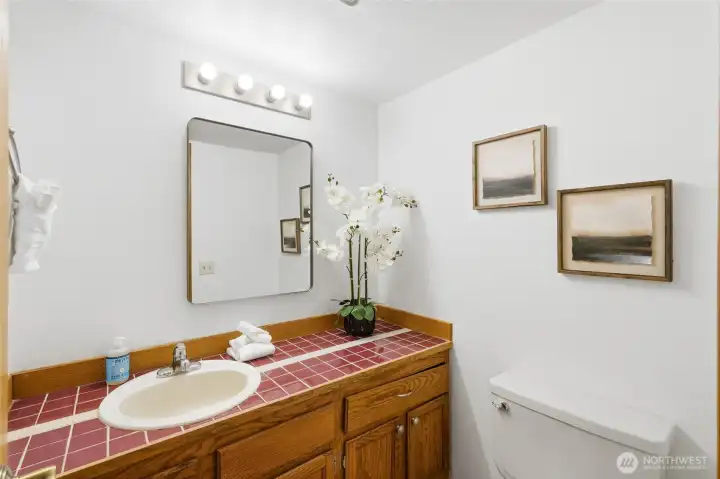 Half bath on main level