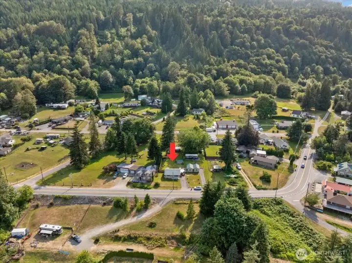 Drone view Drone view