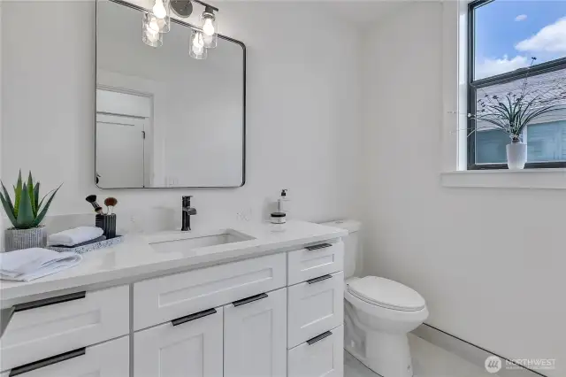 Main floor powder room