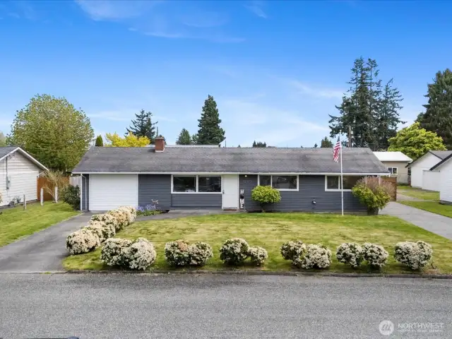 Two driveways offer added parking and convenience!