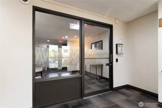 Secure Interior Lobby Doors