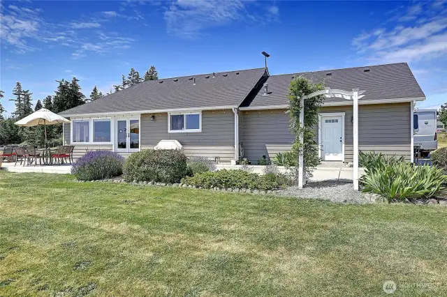 New roof in May of 2024. New cement board siding and paint in September 2022...