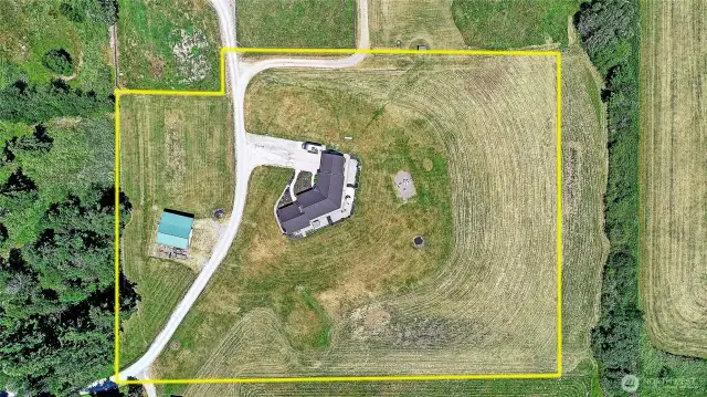 Mallard lane does access two other properties. Road agreement in place. Sellers have nicely maintained the road with their tractor which is available for sale...