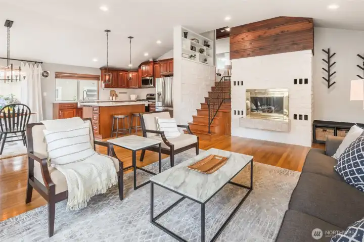 Rustic accents blended with modern updates give this home a unique beauty and warmth...you will want to see it and enjoy it!