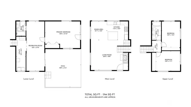 All measurements are approximate; buyer is to verify.