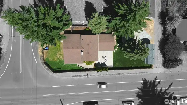 Not only do you have off-street parking on the eastside of the home, but there is additional space along 160th St to the south, and 10th Ave to the west!