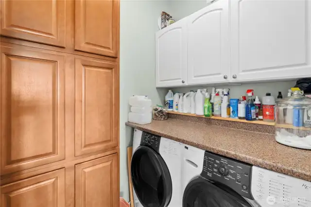Laundry off kitchen