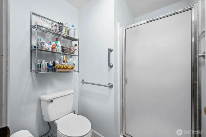 Primary bathroom.